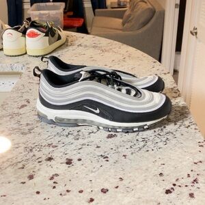 Nike Air Max 97 Black and White Men's Sneakers